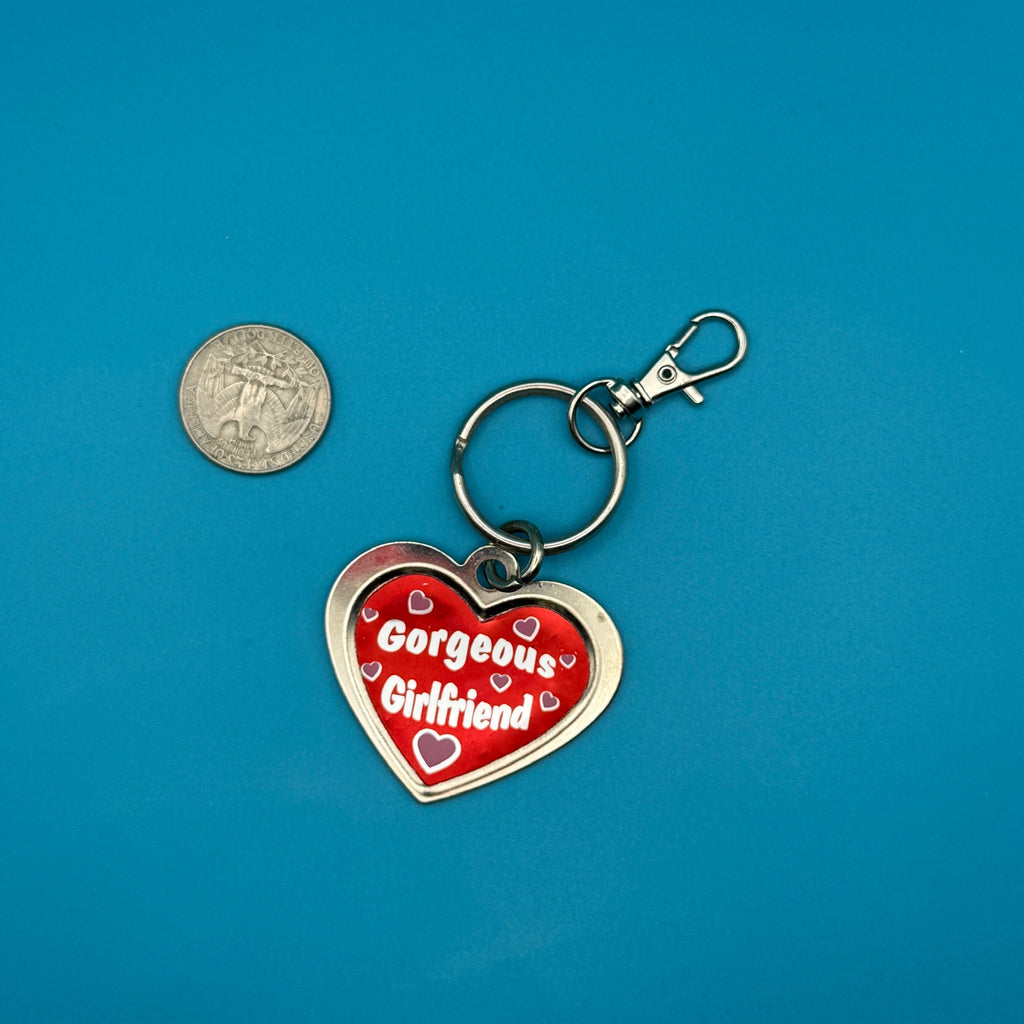 Vintage 1980s-1990s Valentines Keychains & Bag Charms: You Pick