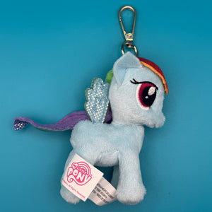 4' VTG Rainbow Dash My Little Pony Plush -  vintage keychain vintage charms for bag nostalgia vintage keychains y2k collectible - Bag Crap