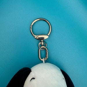 Purple Hoodie & Cellphone Snoopy Plush - snoopy rar peanuts vintage keychain vintage charms for bag nostalgia vintage keychains y2k collectible - Bag Crap