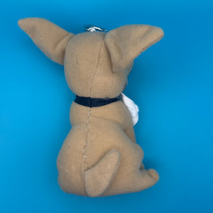 ‘90s Taco Bell Chihuahua Plush -  vintage keychain vintage charms for bag nostalgia vintage keychains y2k collectible - Bag Crap