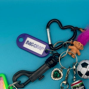 One-of-One     Pack — Pink Troll Doll - vintage bag charm packs nostalgia vintage y2k vintage keychain vintage charms for bag nostalgia vintage keychains y2k collectible - Bag Crap
