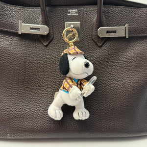 5”  Detective Snoopy Plush - snoopy rar peanuts vintage keychain vintage charms for bag nostalgia vintage keychains y2k collectible - Bag Crap