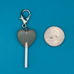 Heart Shaped Lollipop Candy  s: You Pick -  vintage keychain vintage charms for bag nostalgia vintage keychains y2k collectible - Bag Crap