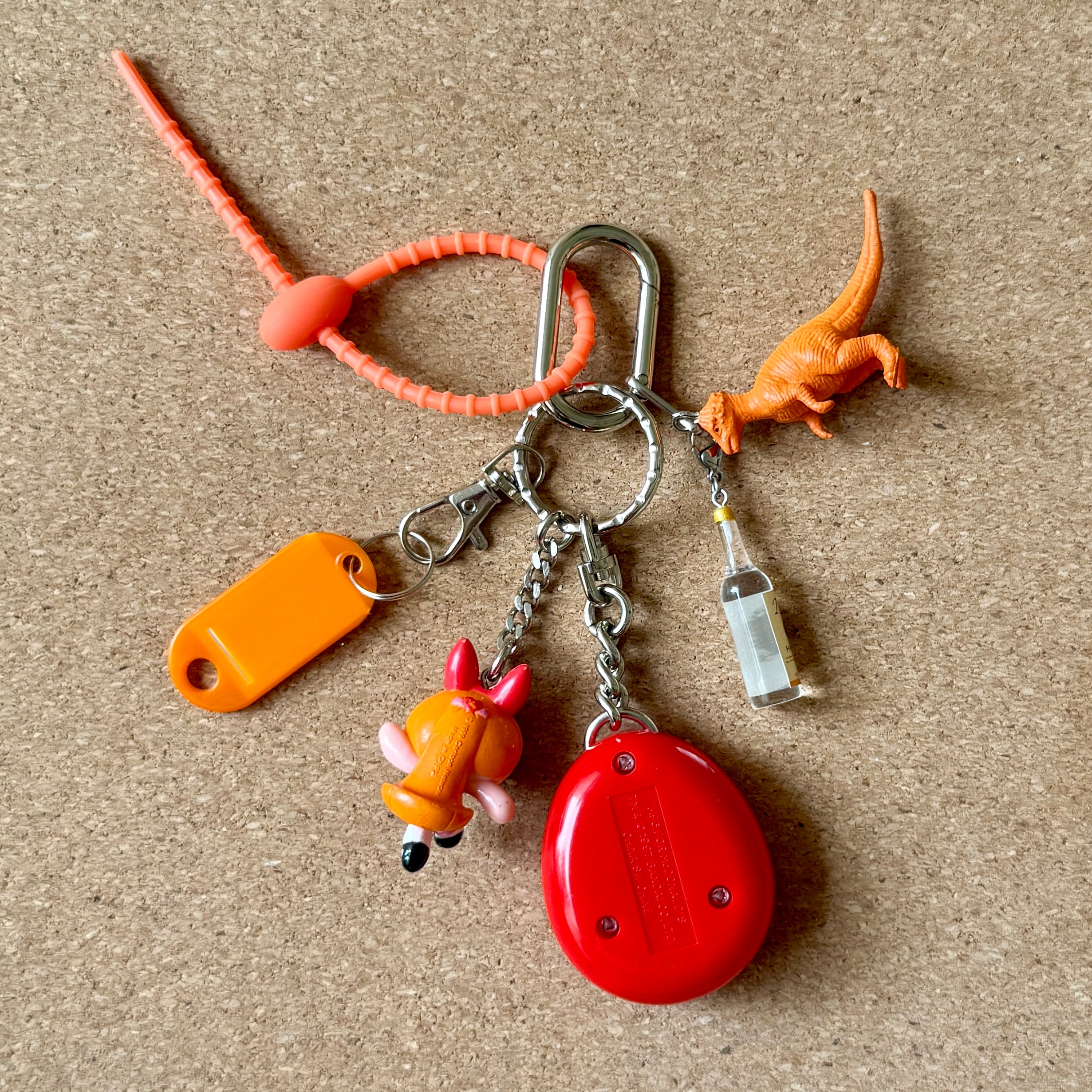 90s Blossom Powerpuff Girls Tamagotchi    Pack - vintage bag charm packs nostalgia vintage y2k vintage keychain vintage charms for bag nostalgia vintage keychains y2k collectible - Bag Crap