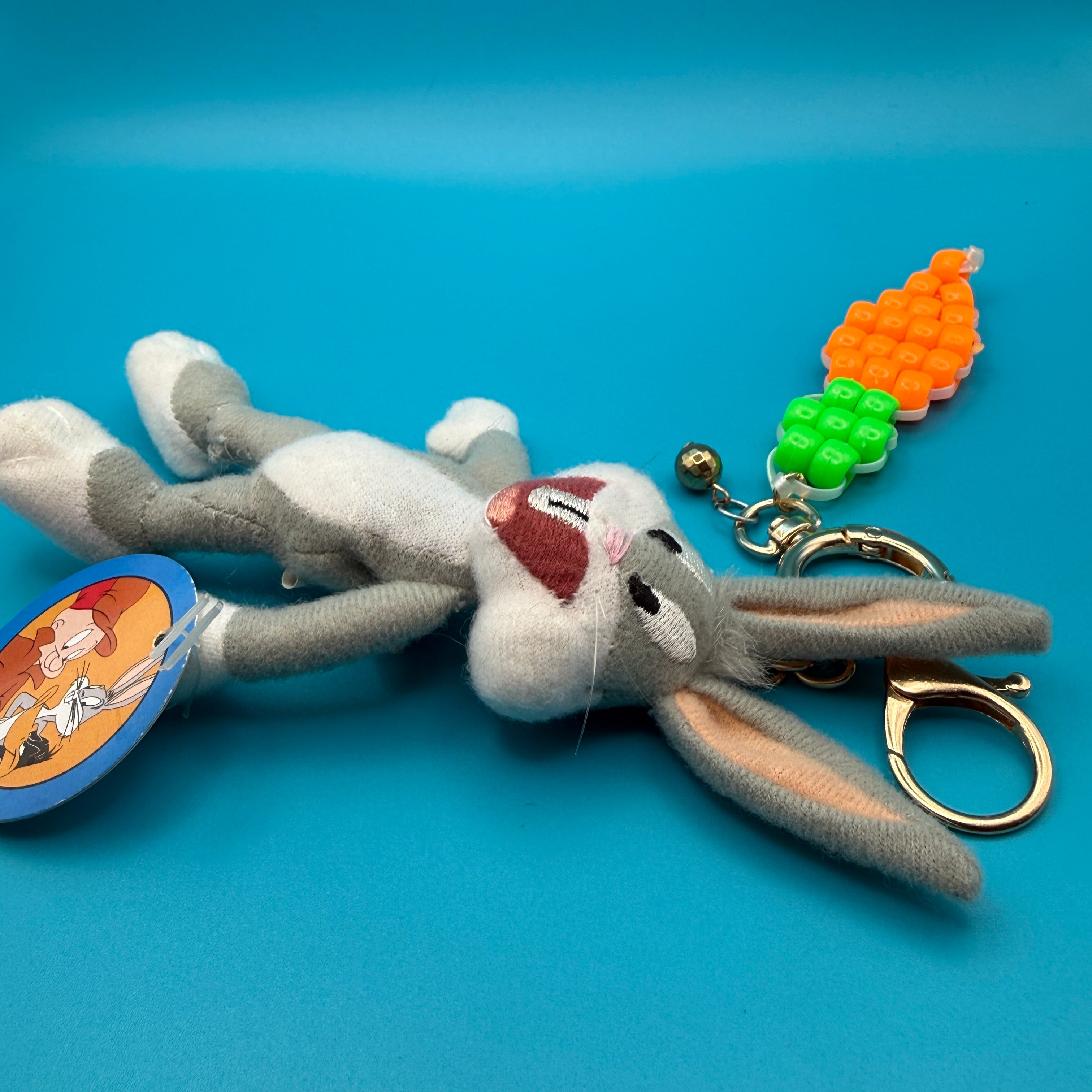 Bugs Bunny Beaded Carrot    Pack - vintage bag charm packs nostalgia vintage y2k vintage keychain vintage charms for bag nostalgia vintage keychains y2k collectible - Bag Crap