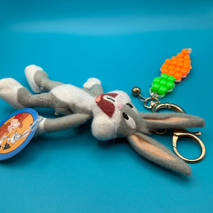 Bugs Bunny Beaded Carrot    Pack - vintage bag charm packs nostalgia vintage y2k vintage keychain vintage charms for bag nostalgia vintage keychains y2k collectible - Bag Crap
