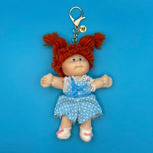 90s Mini Cabe Patch Doll -  vintage keychain vintage charms for bag nostalgia vintage keychains y2k collectible - Bag Crap