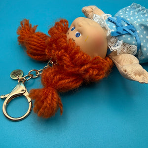 90s Mini Cabe Patch Doll -  vintage keychain vintage charms for bag nostalgia vintage keychains y2k collectible - Bag Crap