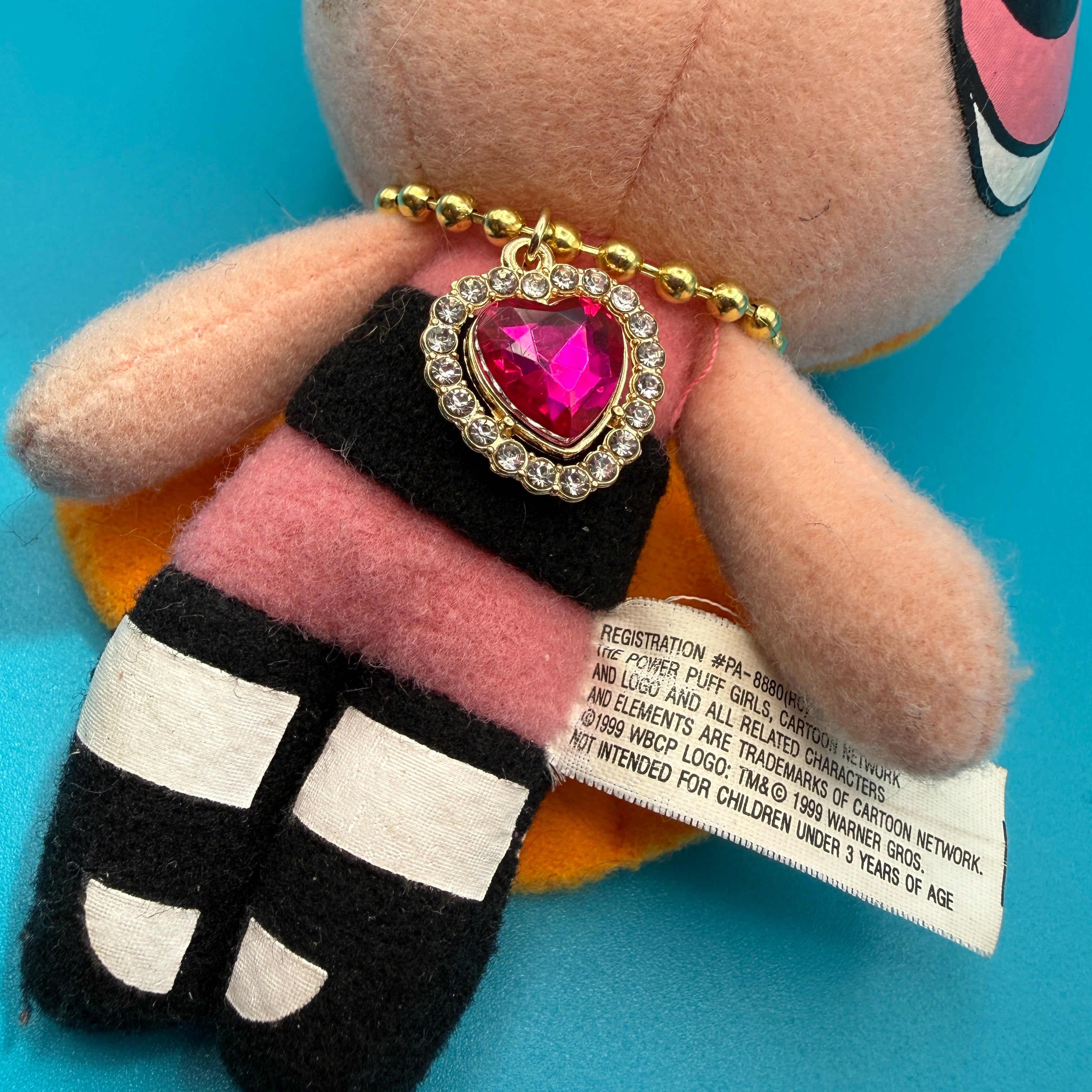 Blossom Powerpuff Girls Plush -  vintage keychain vintage charms for bag nostalgia vintage keychains y2k collectible - Bag Crap