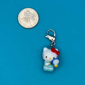 Turquoise & Ruby Red   s &  Drop - hello kitty sanrio japan kawaii rare vintage keychain vintage charms for bag nostalgia vintage keychains y2k collectible - Bag Crap