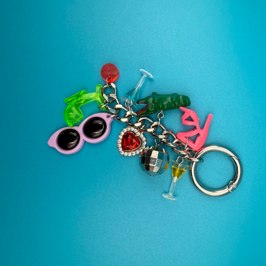 BAG CRAP x COSMOPOLITAN MAGAZINE: Mini Bag Charm Chain