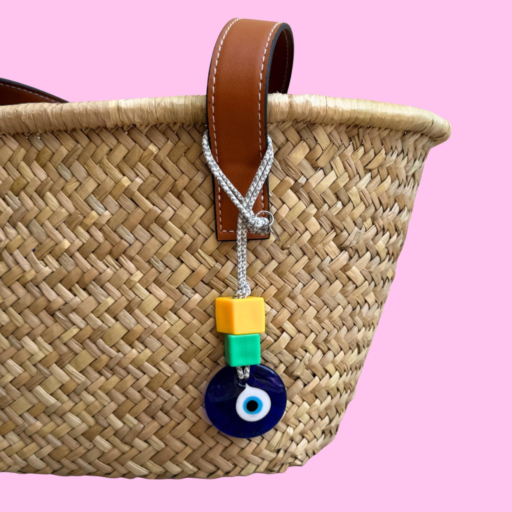 Beach Bag Charms: Fisher Price, Evil Eye, Green Giant