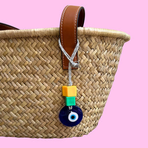Beach  s: Fisher Price, Evil Eye, Green Giant -  vintage keychain vintage charms for bag nostalgia vintage keychains y2k collectible - Bag Crap