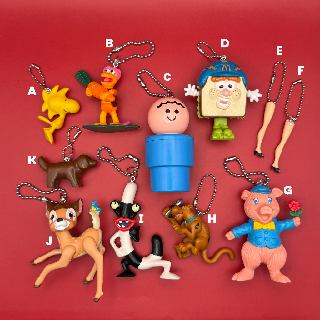 1970s-Y2K Vintage Bag Charms & Vintage Keychains: Drop 56