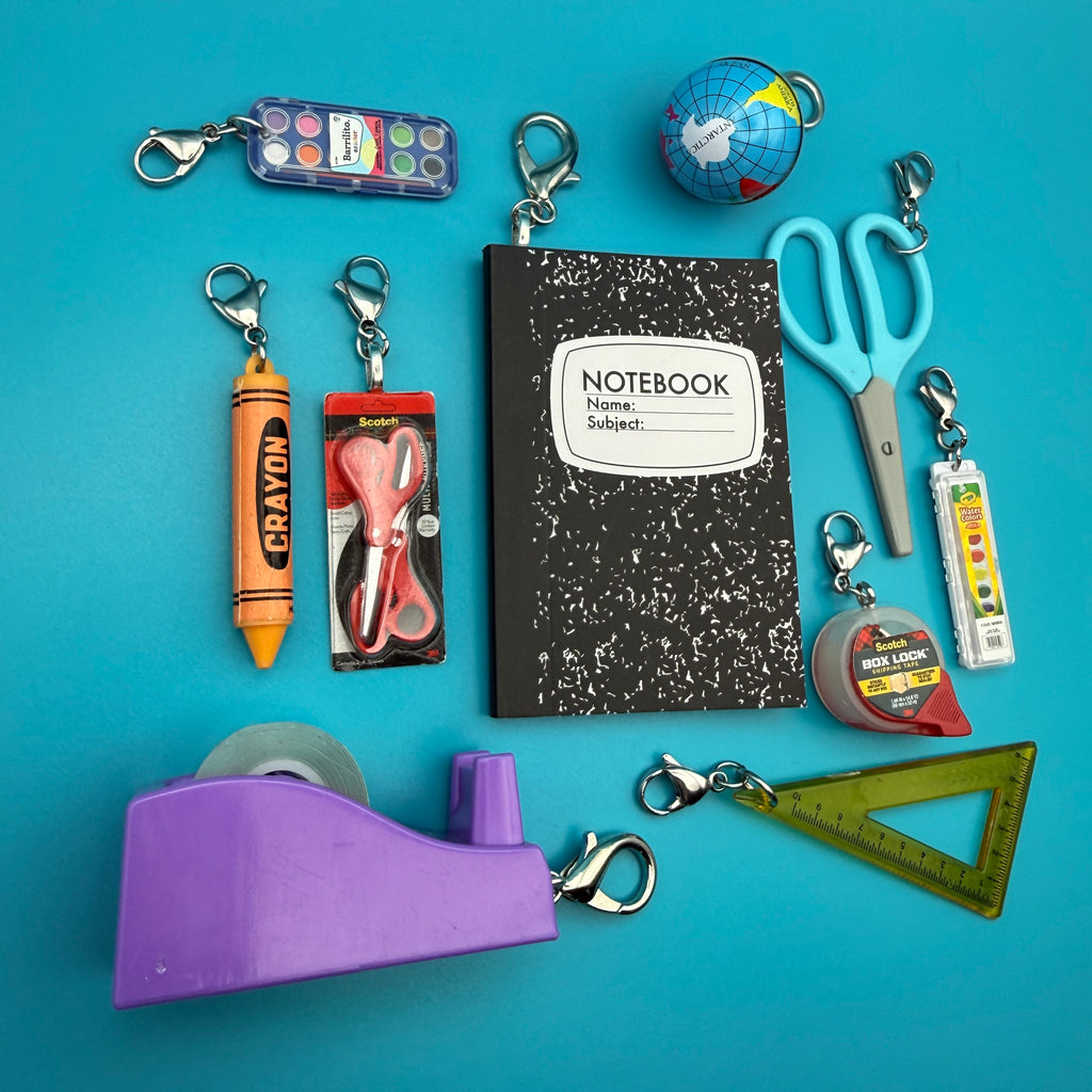 Arts & Crafts Mini Bag Charm Pendants