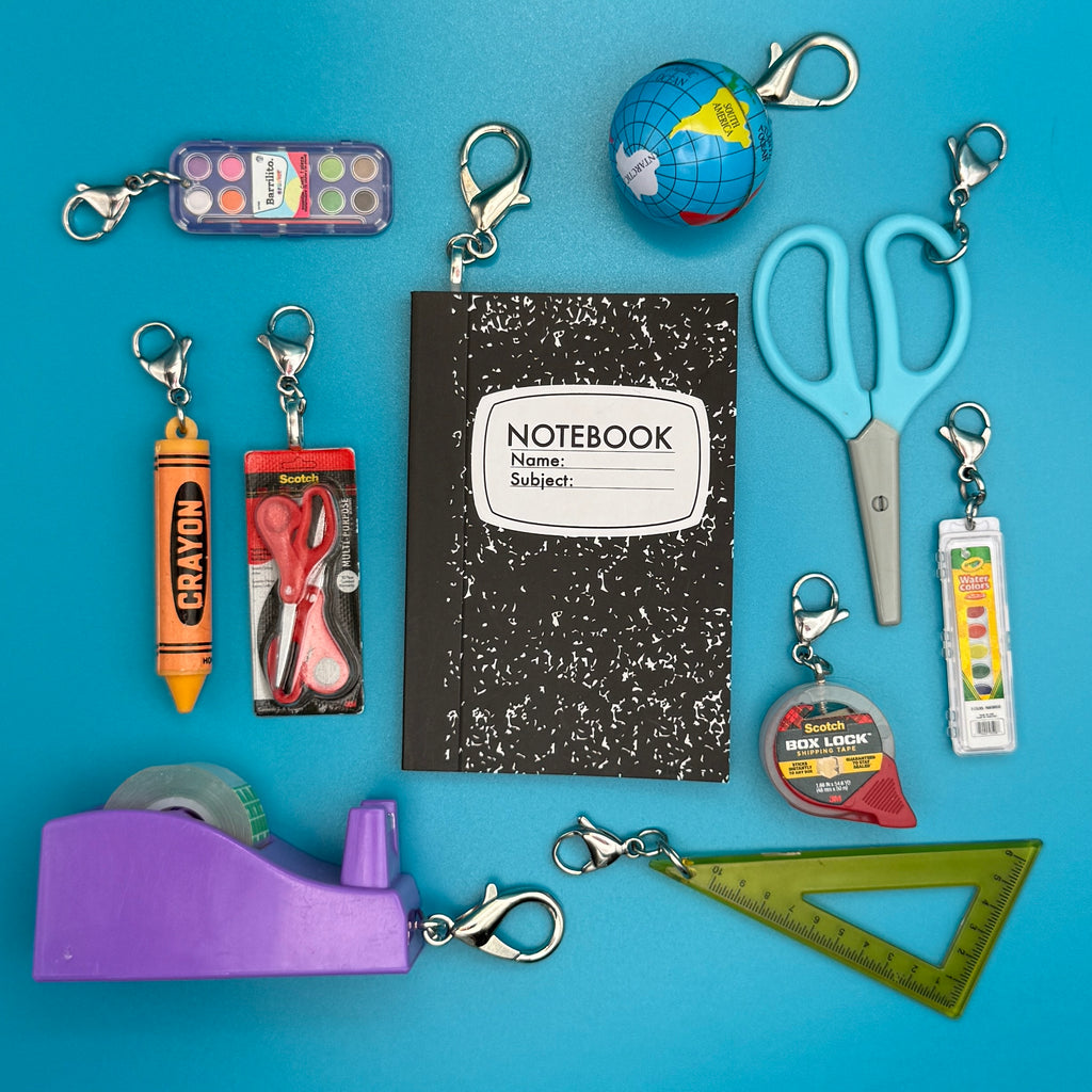 Arts & Crafts Mini Bag Charm Pendants