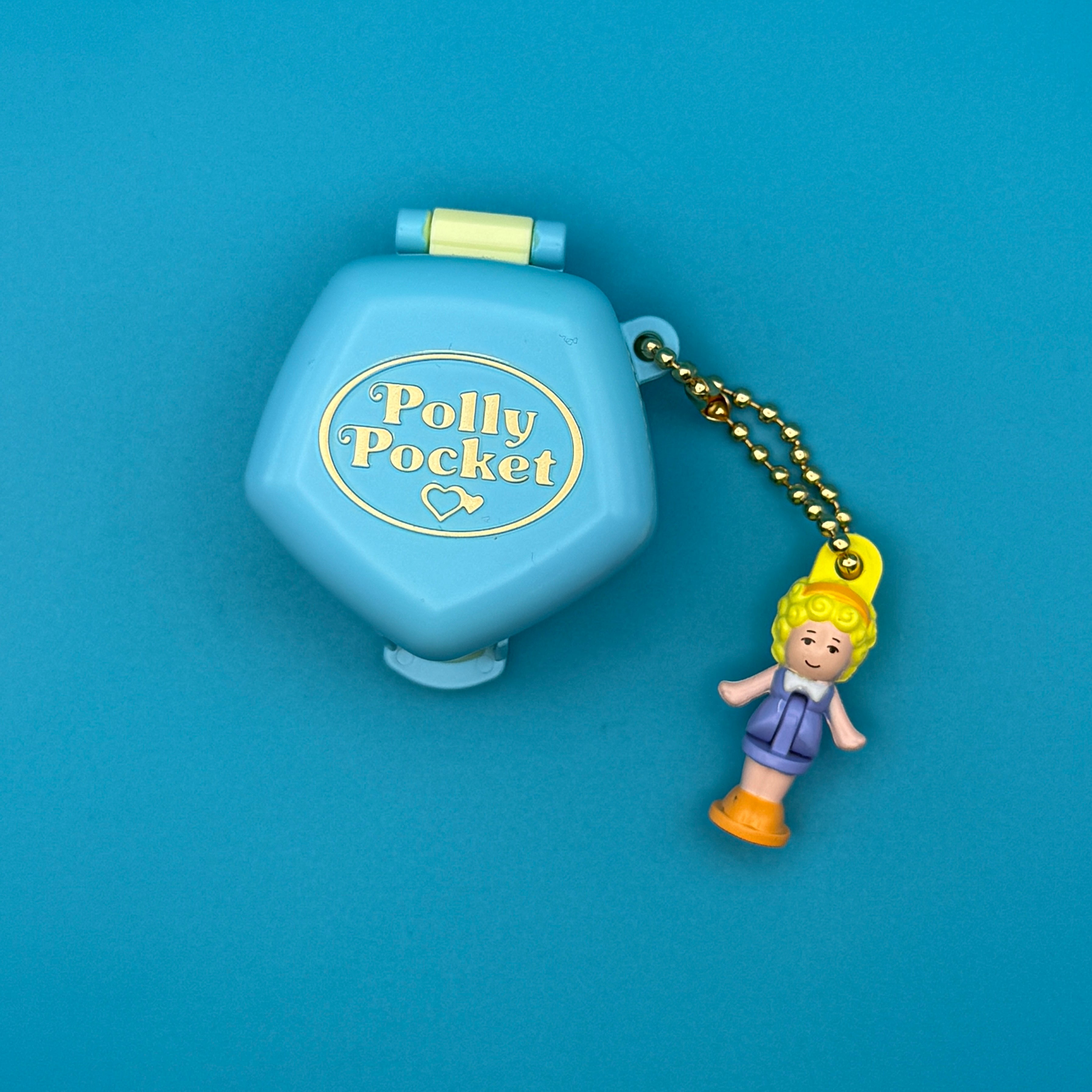 Mini Retro Polly Pocket -  vintage keychain vintage charms for bag nostalgia vintage keychains y2k collectible - Bag Crap