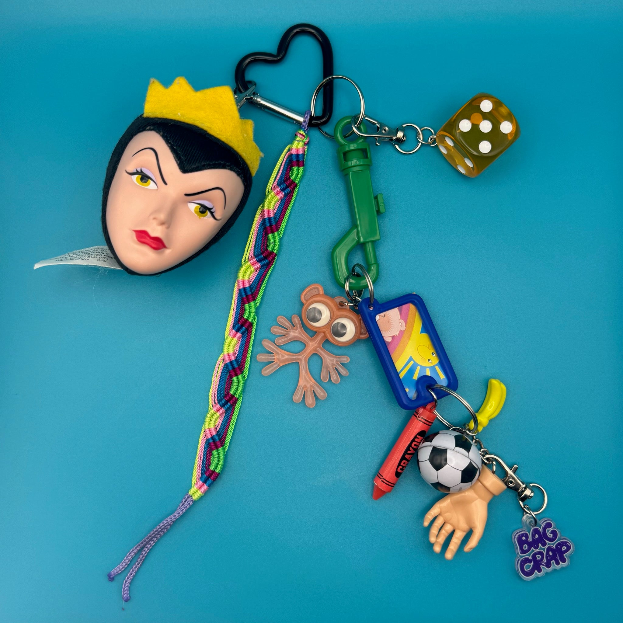 One-of-One     Pack — Snow White Queen - vintage bag charm packs nostalgia vintage y2k vintage keychain vintage charms for bag nostalgia vintage keychains y2k collectible - Bag Crap