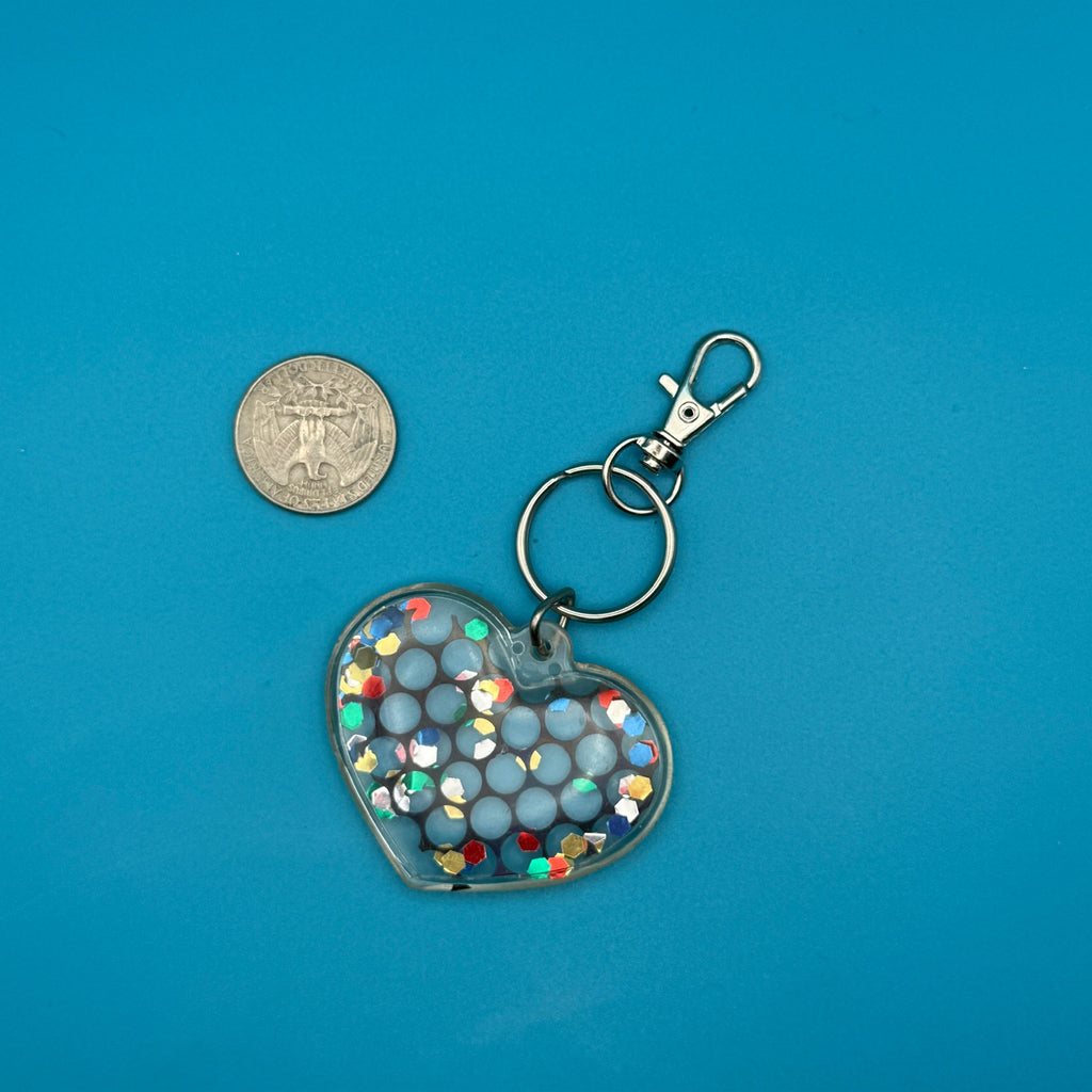 Vintage 1980s-1990s Valentines Keychains & Bag Charms: You Pick