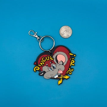 Vintage Red Heart Valentines Keychains & Bag Charms: You Pick