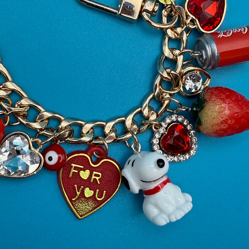 One-of-One Ultimate Valentine Gold Bag Charm Chain