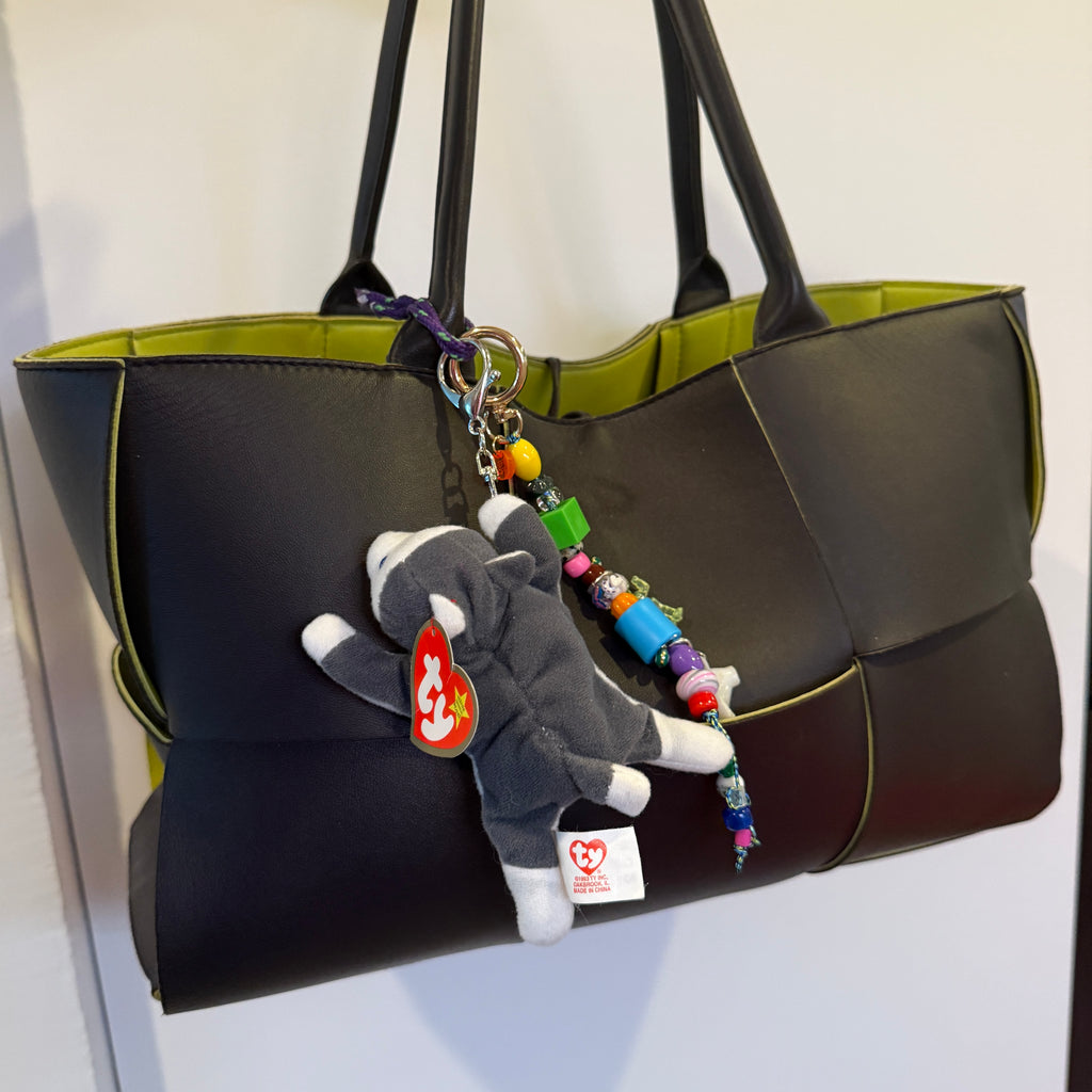 Vintage Teeny Beanie Baby ‘Nook’ the Husky Bag Charm