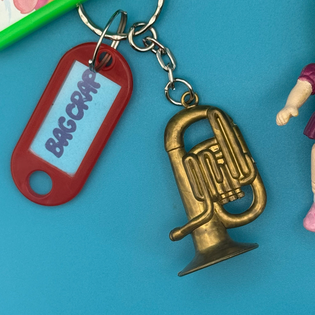 One-of-One Vintage Keychain Bag Charm Pack — Pink Troll Doll