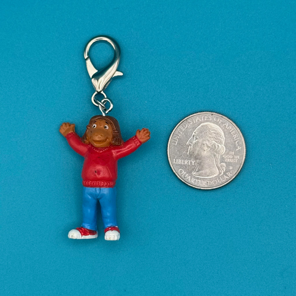 RARE Vintage ‘90s Arthur PBS Character Mini Bag Charms