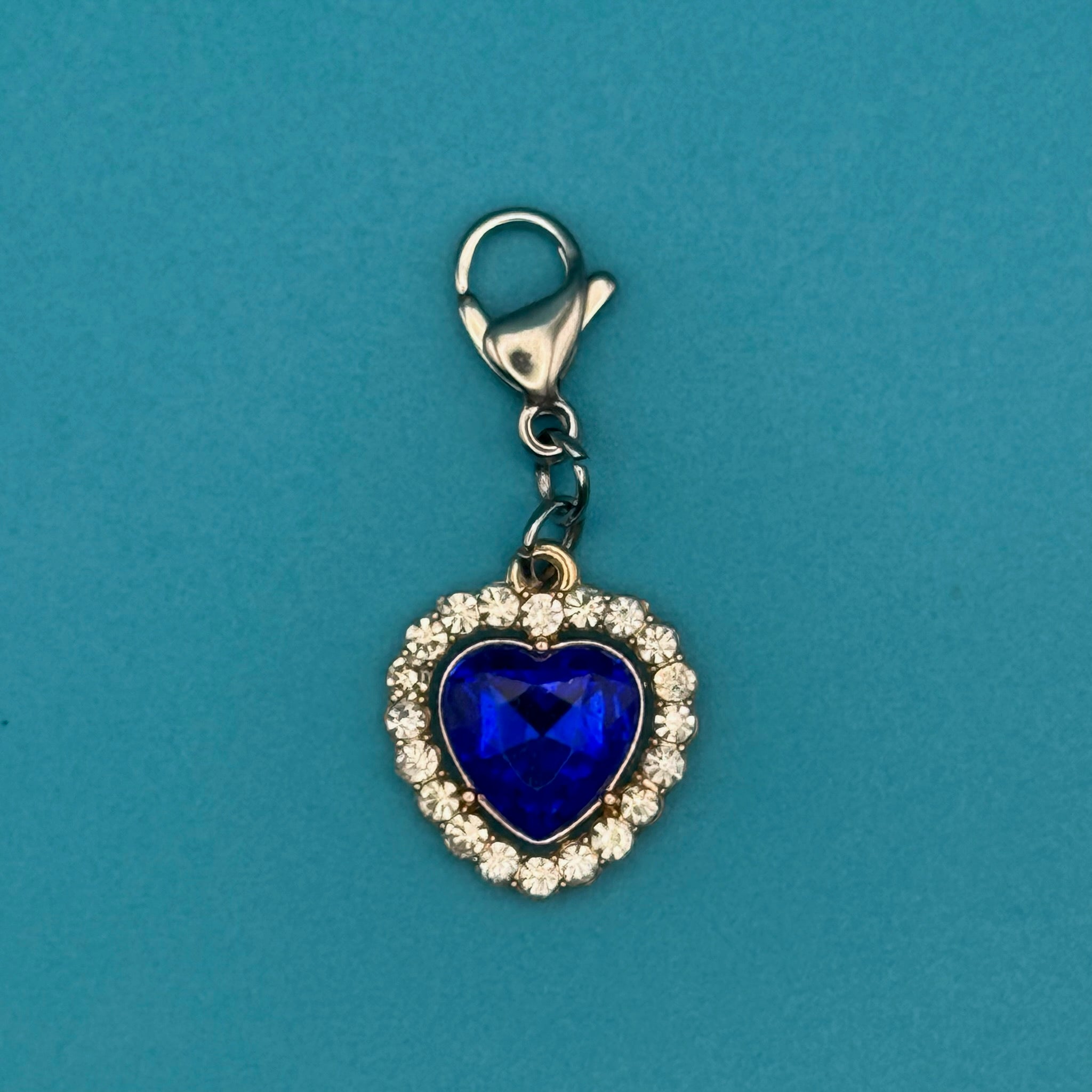 Mini Crystal Heart Trinket s: You Pick -  vintage keychain vintage charms for bag nostalgia vintage keychains y2k collectible - Bag Crap