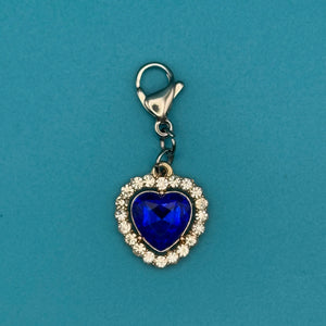 Mini Crystal Heart Trinket s: You Pick -  vintage keychain vintage charms for bag nostalgia vintage keychains y2k collectible - Bag Crap