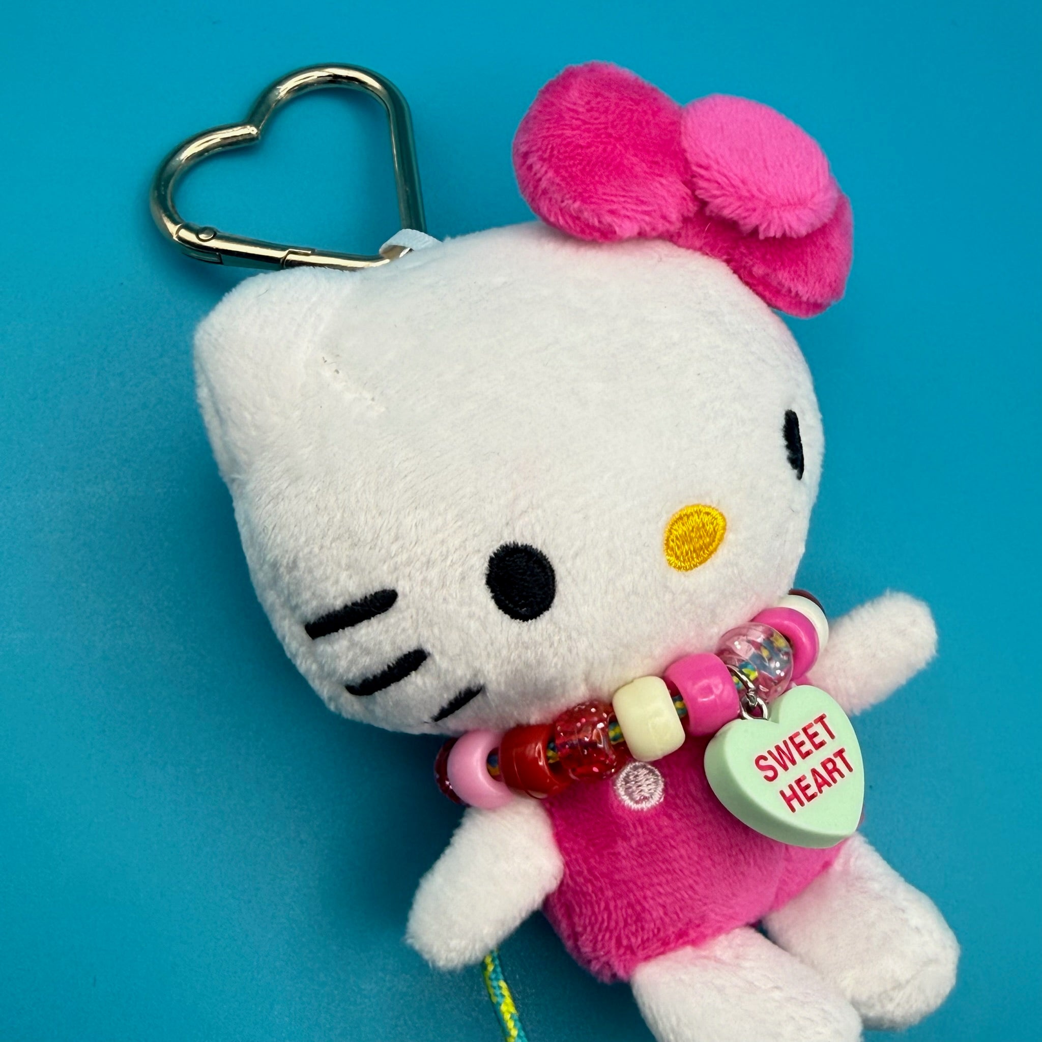 Hello Kitty Plush     - Gold Hardware - hello kitty sanrio japan kawaii rare vintage keychain vintage charms for bag nostalgia vintage keychains y2k collectible - Bag Crap