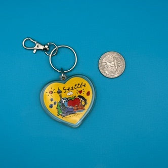 Vintage 1980s-2000s Valentines Keychains & Bag Charms: You Pick