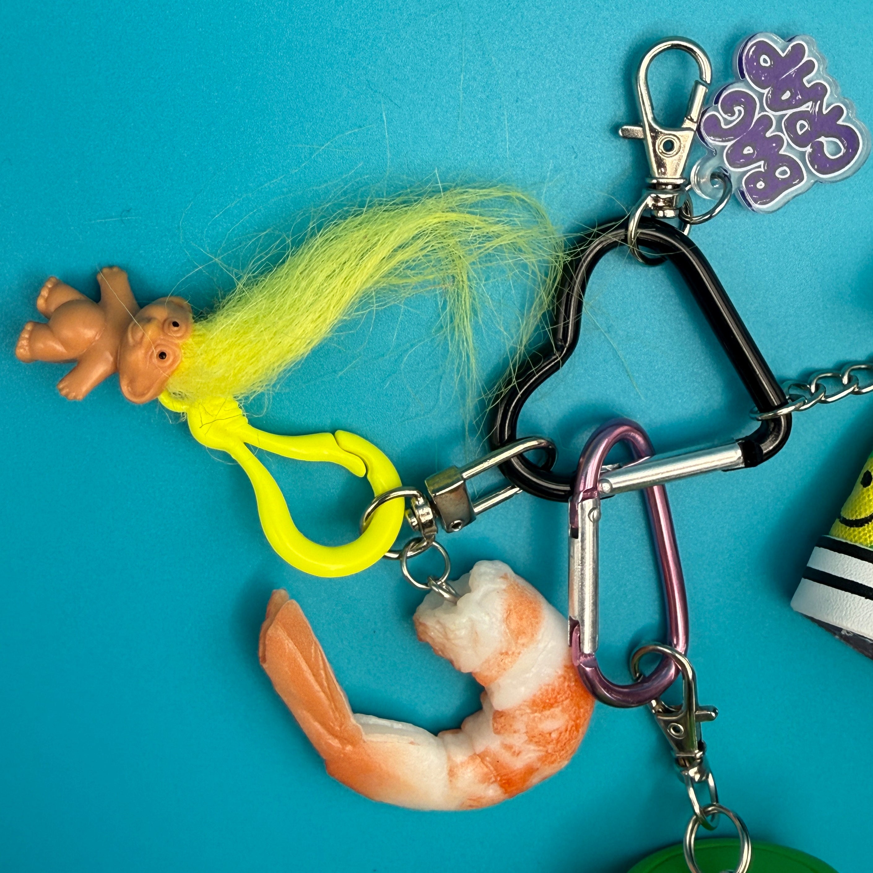 South Park Shrimp   Pack - vintage bag charm packs nostalgia vintage y2k vintage keychain vintage charms for bag nostalgia vintage keychains y2k collectible - Bag Crap