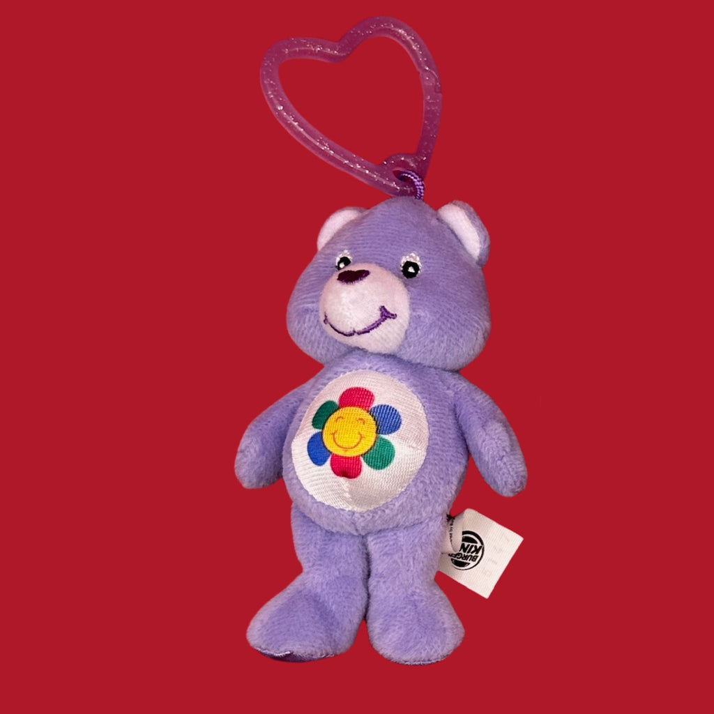 Vintage Y2k Burger King Care Bear Plush Bag Charms