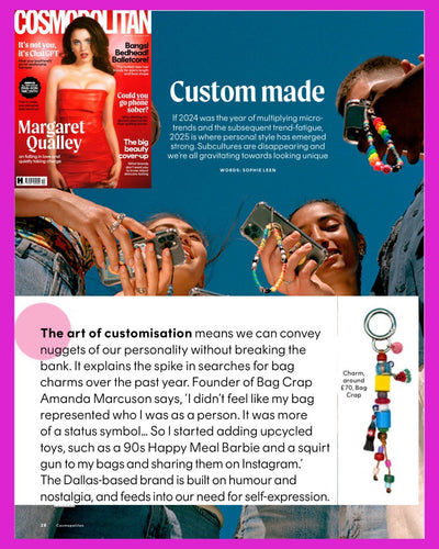 Cosmopolitan Magazine UK Press - Bag Crap