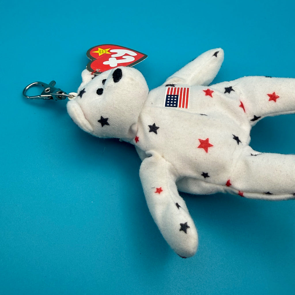 VTG Teenie Beanie Baby ‘Glory the Bear’ Bag Charm