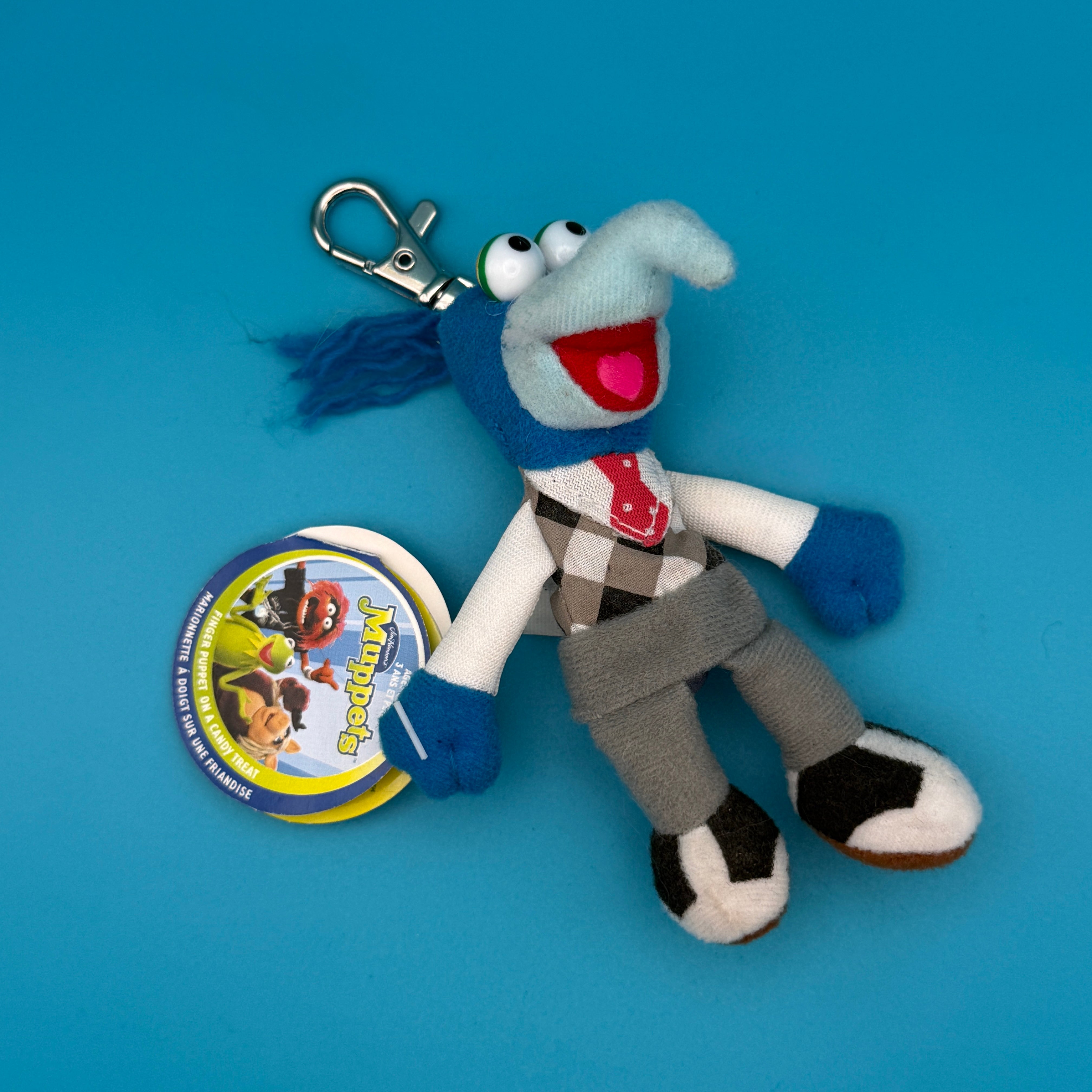 Gonzo from The Muppets 4' -  vintage keychain vintage charms for bag nostalgia vintage keychains y2k collectible - Bag Crap