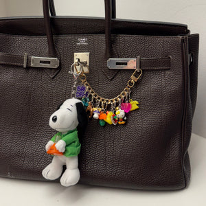 5'  RARE Scientist Snoopy - snoopy rar peanuts vintage keychain vintage charms for bag nostalgia vintage keychains y2k collectible - Bag Crap