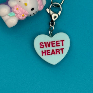 Mini Hello Kitty + Sweet Heart Trinket   Set - vintage bag charm packs nostalgia vintage y2k vintage keychain vintage charms for bag nostalgia vintage keychains y2k collectible - Bag Crap