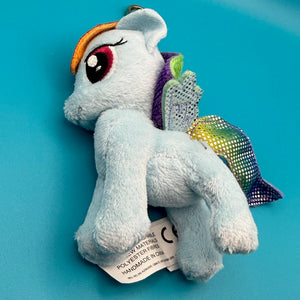 4' VTG Rainbow Dash My Little Pony Plush -  vintage keychain vintage charms for bag nostalgia vintage keychains y2k collectible - Bag Crap