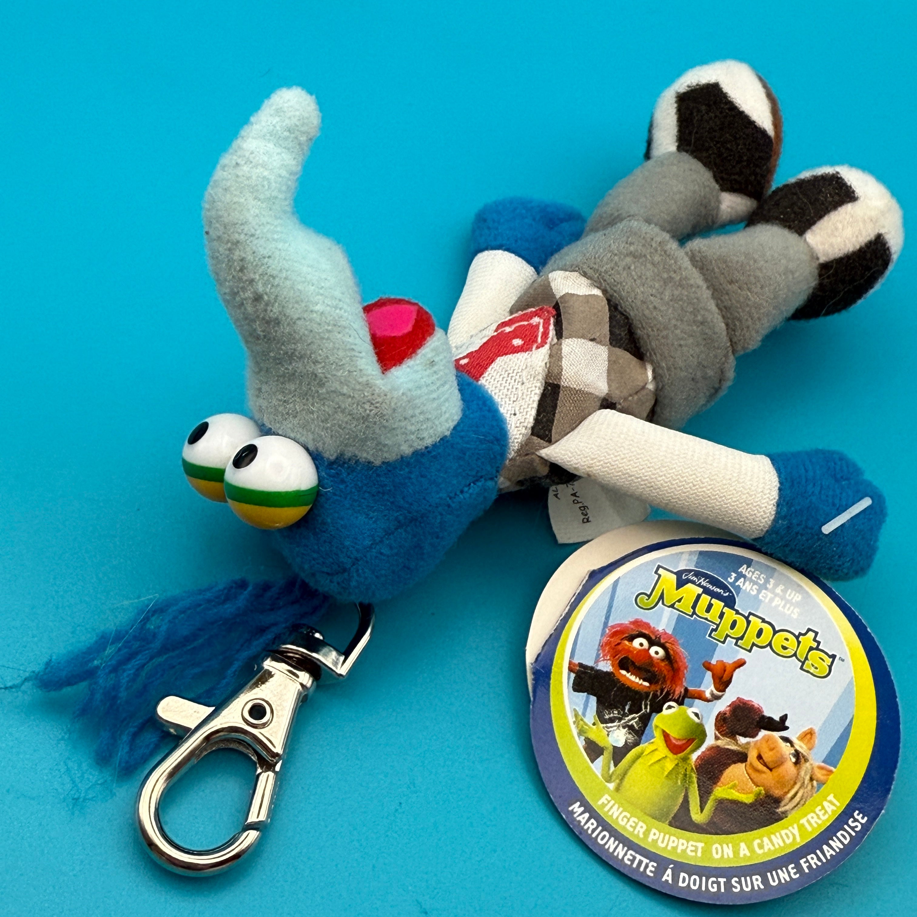 Gonzo from The Muppets 4' -  vintage keychain vintage charms for bag nostalgia vintage keychains y2k collectible - Bag Crap