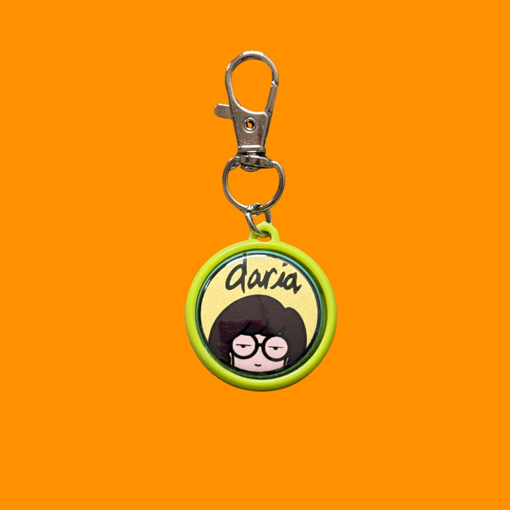Daria + Sick Sad World MTV Cartoon Keychain Bag Charm