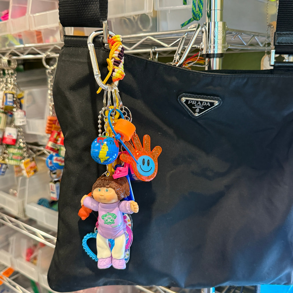 Vintage Cabbage Patch Doll San Francisco Keychain Bag Charm Pack