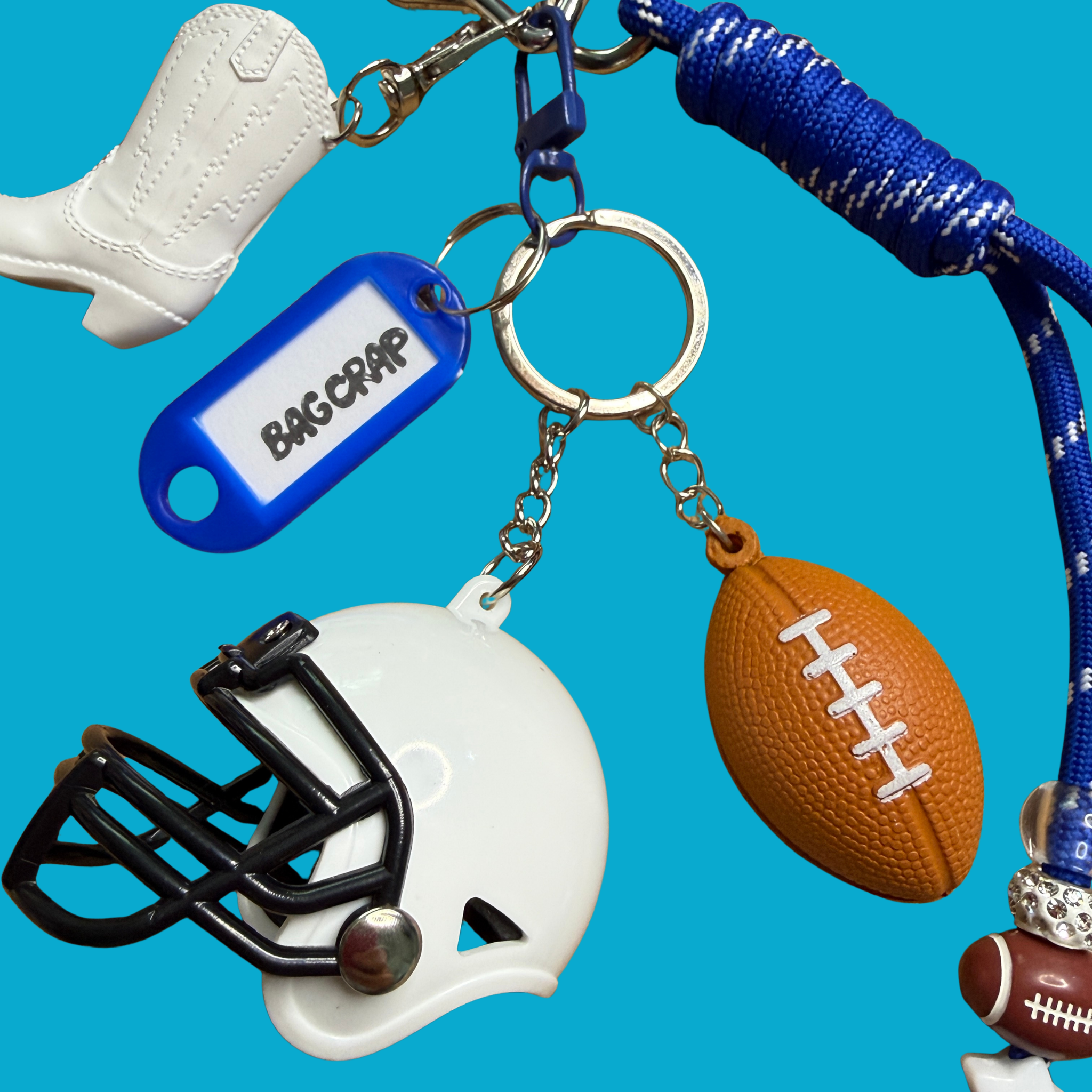 Dallas Cowboys Football    Set - vintage bag charm packs nostalgia vintage y2k vintage keychain vintage charms for bag nostalgia vintage keychains y2k collectible - Bag Crap