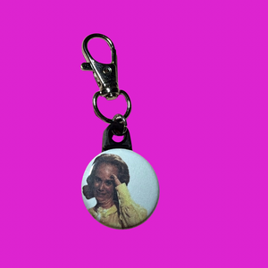 Doonise Kristen Wiig SNL 1” Mini -  vintage keychain vintage charms for bag nostalgia vintage keychains y2k collectible - Bag Crap