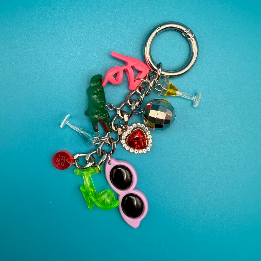 BAG CRAP x COSMOPOLITAN MAGAZINE: Mini Bag Charm Chain