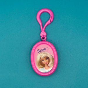 90s Plastic Barbie Heart  s - barbie doll toy pink rare vintage keychain vintage charms for bag nostalgia vintage keychains y2k collectible - Bag Crap