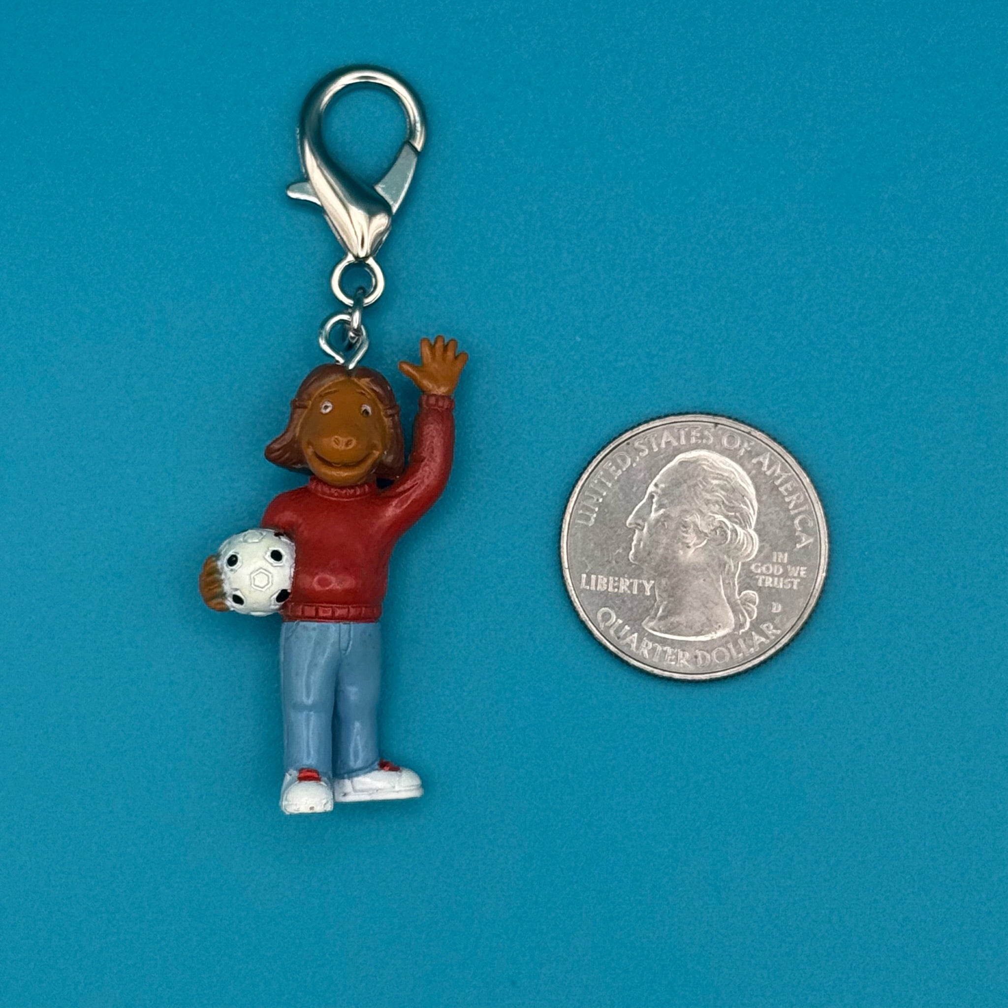 RARE  ‘90s Arthur PBS Character Mini  s -  vintage keychain vintage charms for bag nostalgia vintage keychains y2k collectible - Bag Crap