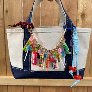 1:1  Candy SUPER Stacked  Chain - Gold - vintage bag charm chains silver nostalgia vintage y2k vintage keychain vintage charms for bag nostalgia vintage keychains y2k collectible - Bag Crap