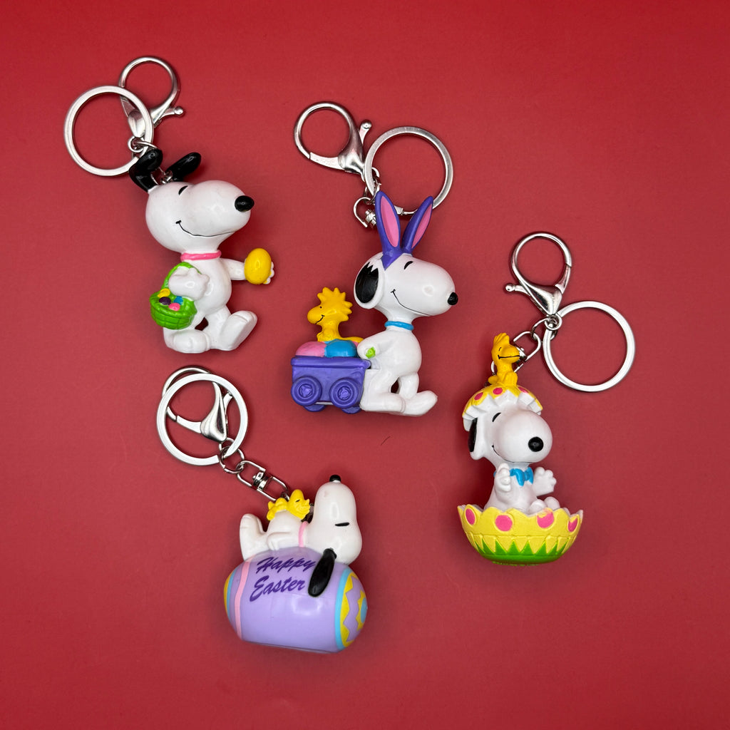 Easter Snoopy Vintage Bag Charms & Keychains II